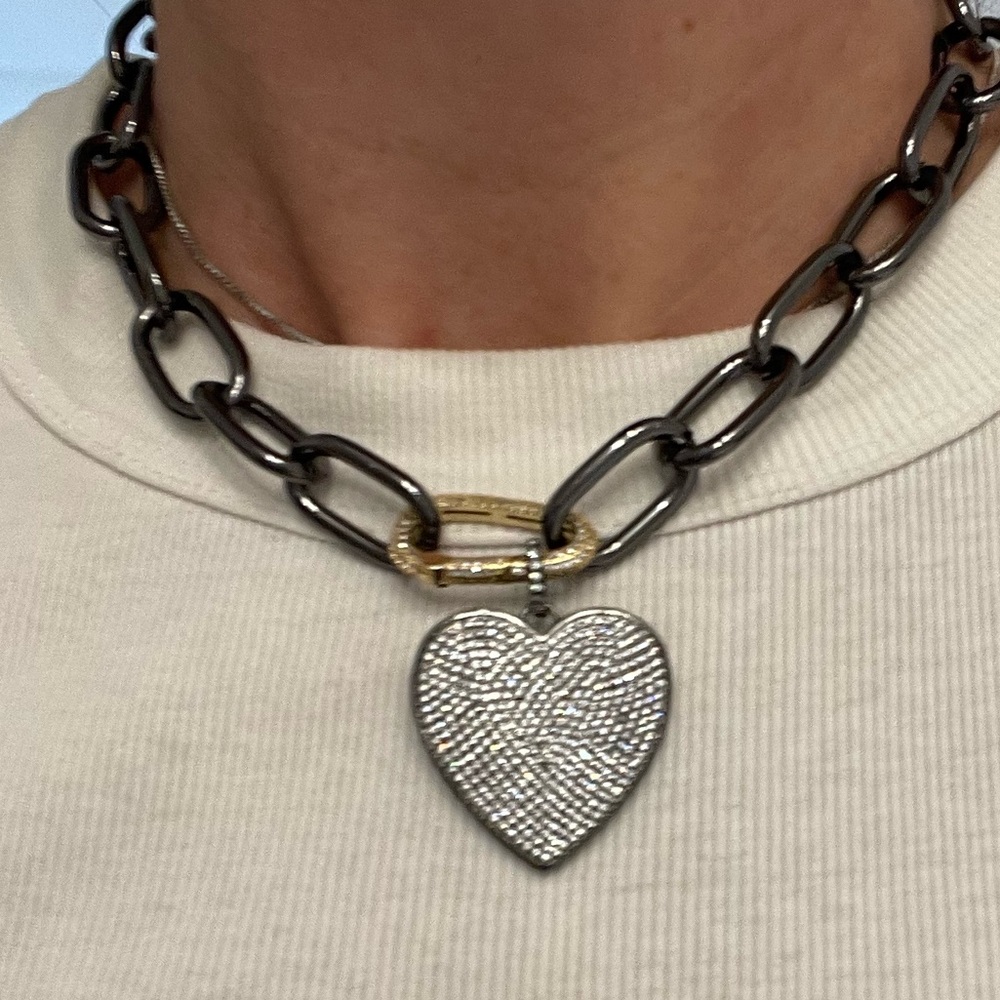 Heart Charm necklace - Picture 3 of 6